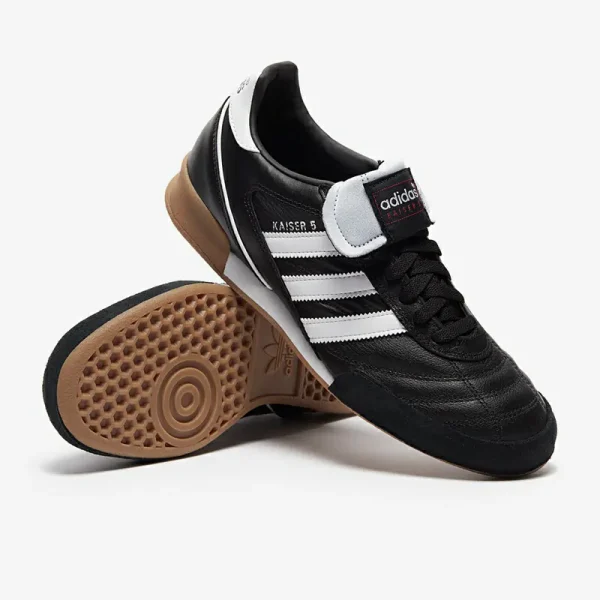 Adidas Kaiser 5 Goal - Sorte Fodboldstøvler