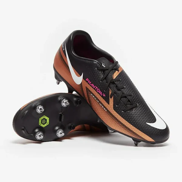 Nike Phantom GT2 Academy Pro-SG Anti-Clog - Metallic Copper/Metallic Copper Fodboldstøvler