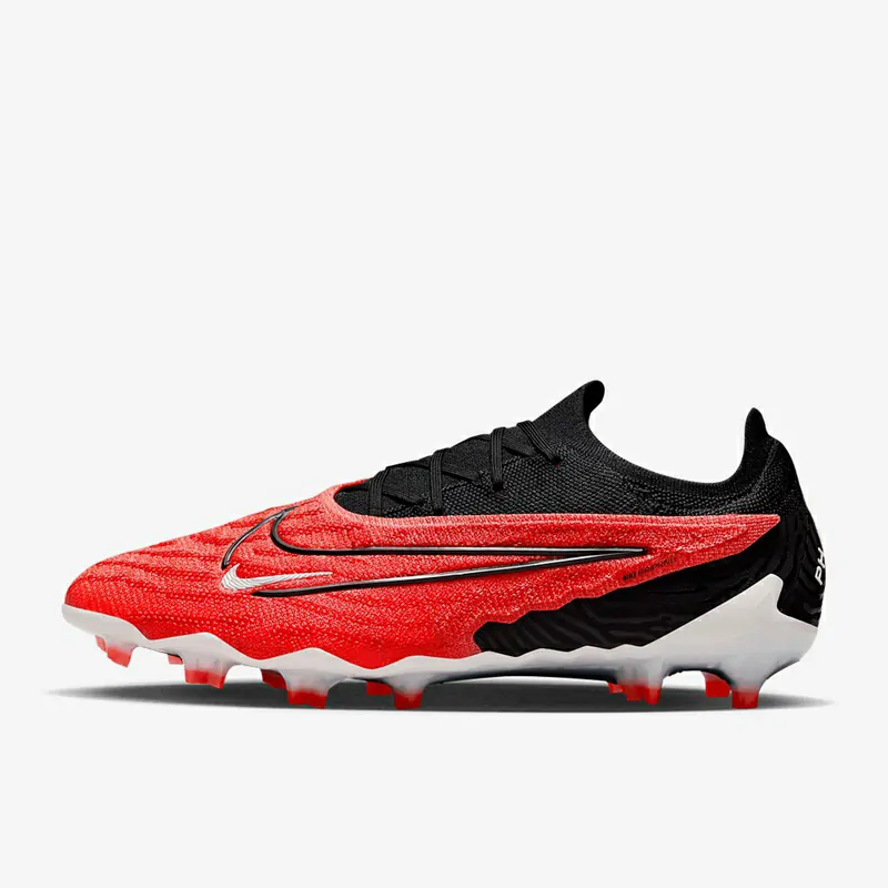 Nike Phantom GX Elite FG - Bright Crimson/Sorte/Hvide Fodboldstøvler